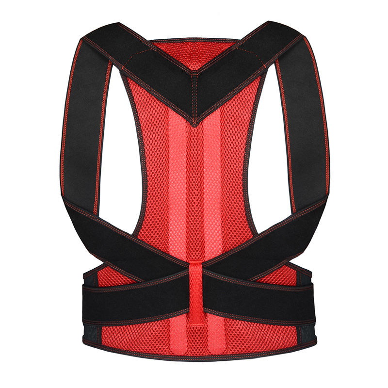 Thumbnail: Men Women Adjustable Posture Corrector Corset Back Support