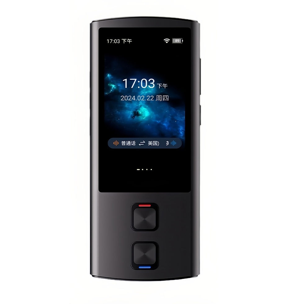 Thumbnail: Portable Language Translator Device 138 Languages Voice Translating Offline 