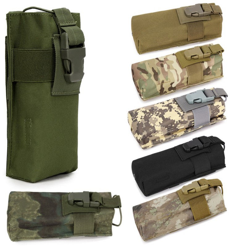 Tactical Molle Radio Walkie Talkie Pouch Militaries Waist Bag Holder Pocket