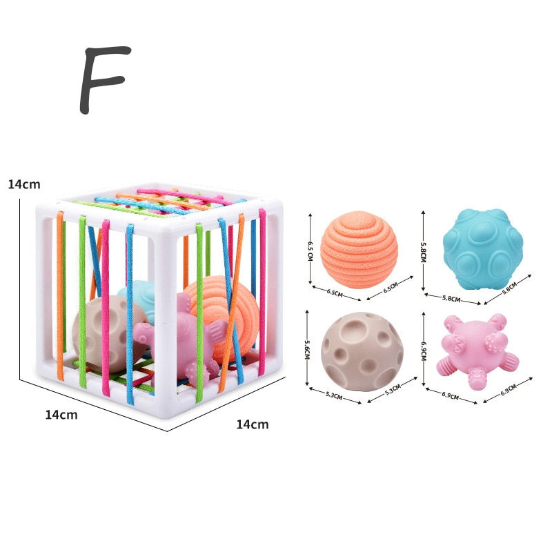 Thumbnail: Baby Shape Sorting Toys Children Montessori Educational Toys Colorful Sensory