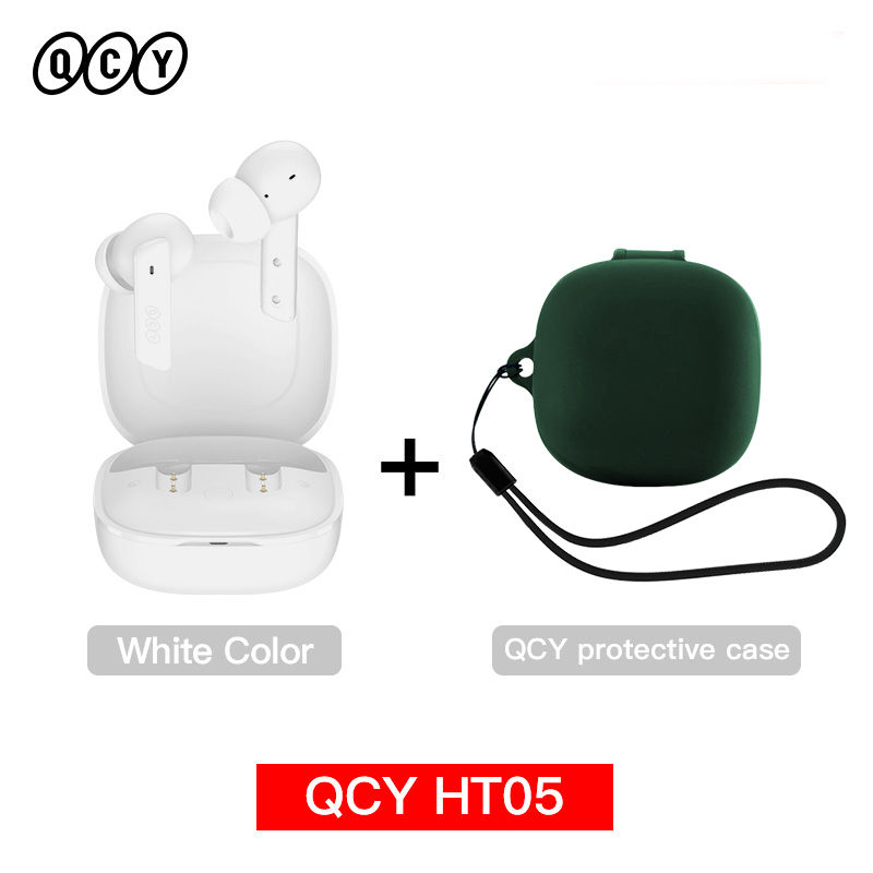Thumbnail: QCY HT05 ANC Wireless Earphone 40dB Noise Cancelling Bluetooth 5.2 Headphone