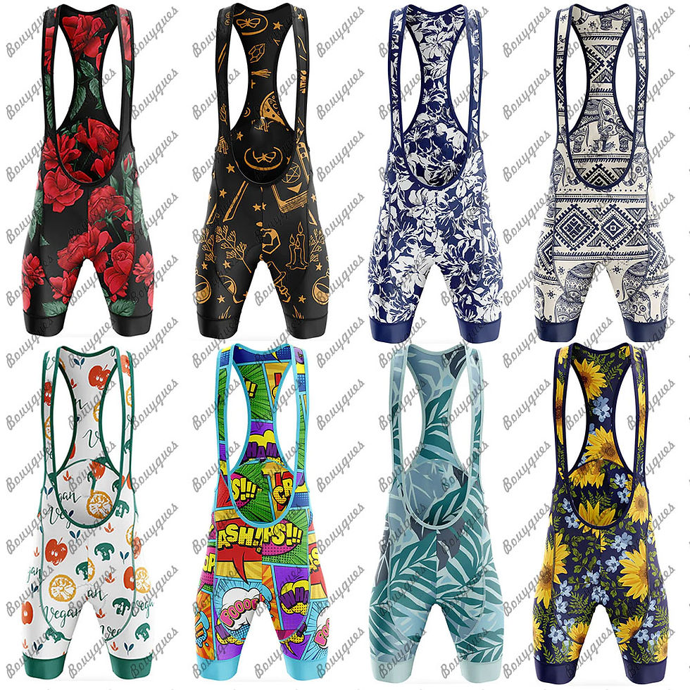 Thumbnail: Cycling Bibs Shorts Mountain Bike Breathable Men's Women Gel Padded Bike Tights