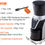 Thumbnail: VEVOR 40MM Conical Burr Grind Setting Coffe Bean Electric Grinder Mocha Espresso
