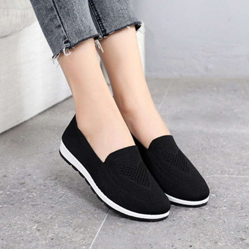 Thumbnail: women's summer sneakers slip on flat shoes Women's Casual Loafers walking shoes