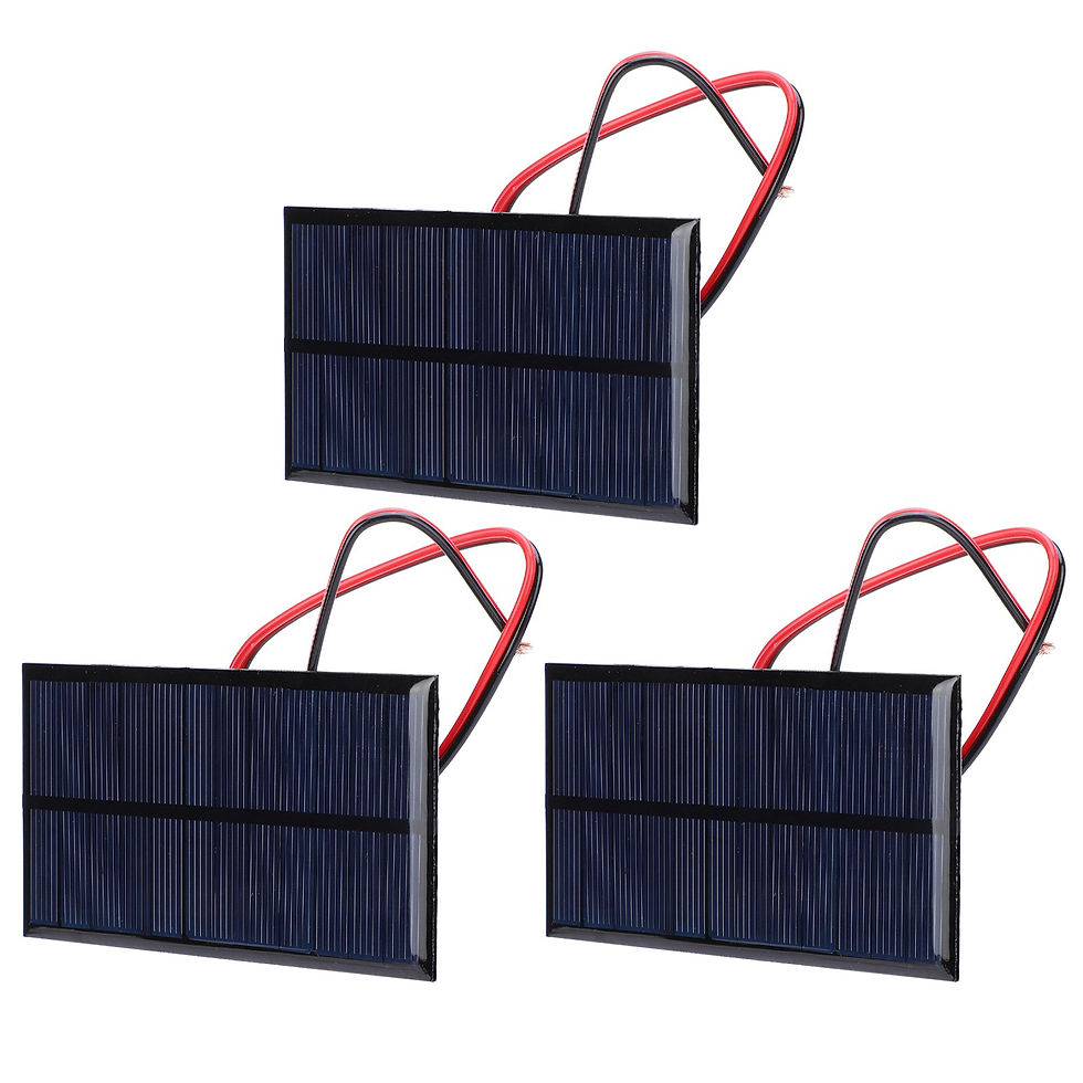 Thumbnail: Solar Panel Solar Power Module DC 6V 1W Solar Panel Cell Power Module 