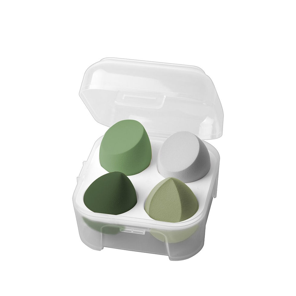 Thumbnail: IMAGIC Sponge 4pcs/Set Makeup Puff Cosmetic Latex Soft Beauty Ball Foundation 
