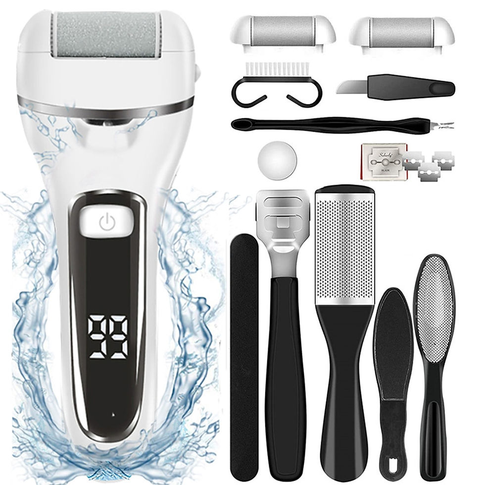 Thumbnail: Electric Foot File Callus Remover Machine Pedicure Device Foot Clean Feet 