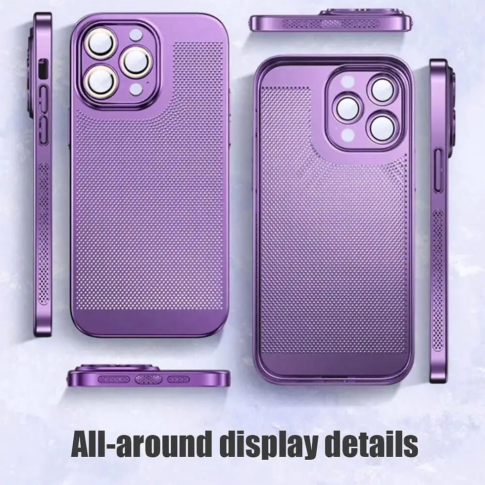 Thumbnail: Electroplating Heat Dissipation Phone Case, Heat Dissipation 