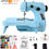 Thumbnail: HTVRONT Mini Sewing Machine Electric Dual Speed Portable Sewing Machine 