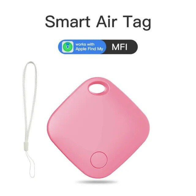 Thumbnail: Customized Luggage Name Findmy Smart tag Leather Wallet Airtag for travel 
