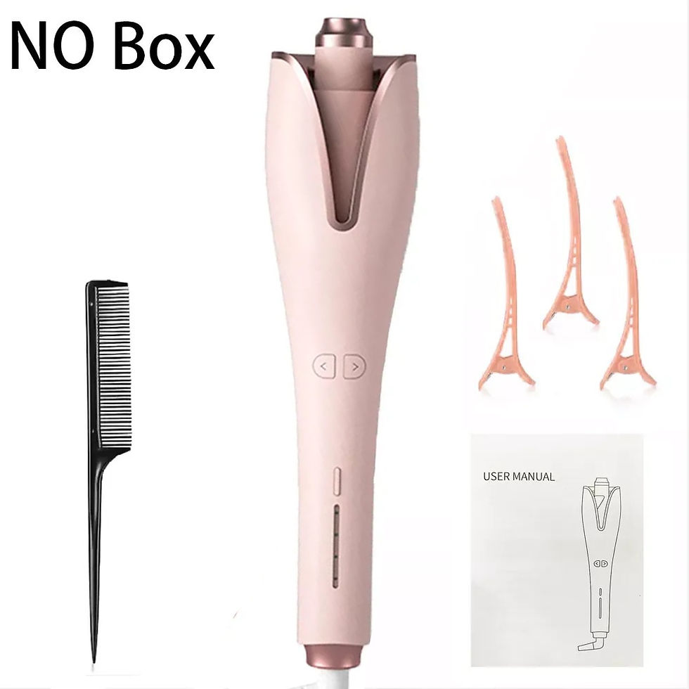 Thumbnail: Multi-Automatic Hair Curler Hair Curling Iron LCD Ceramic Rotating Hair Waver 