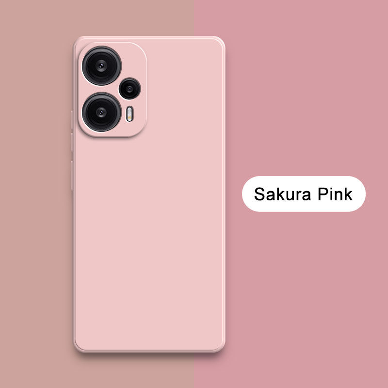 Thumbnail: 2023 Square Liquid Silicone Case for Xiaomi POCO F5 Pro Camera Protective Soft 