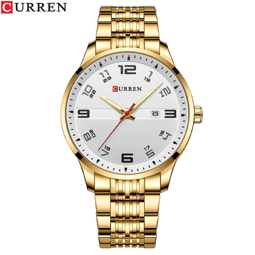Thumbnail: Top Luxury Brand CURREN Men Fashion Casual Business Watches Men's Quartz Clock 