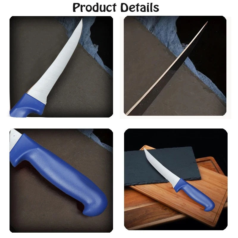 Thumbnail: 5inch Kitchen Boning Knife Stainless Steel Professional Chef Knives Perfect 