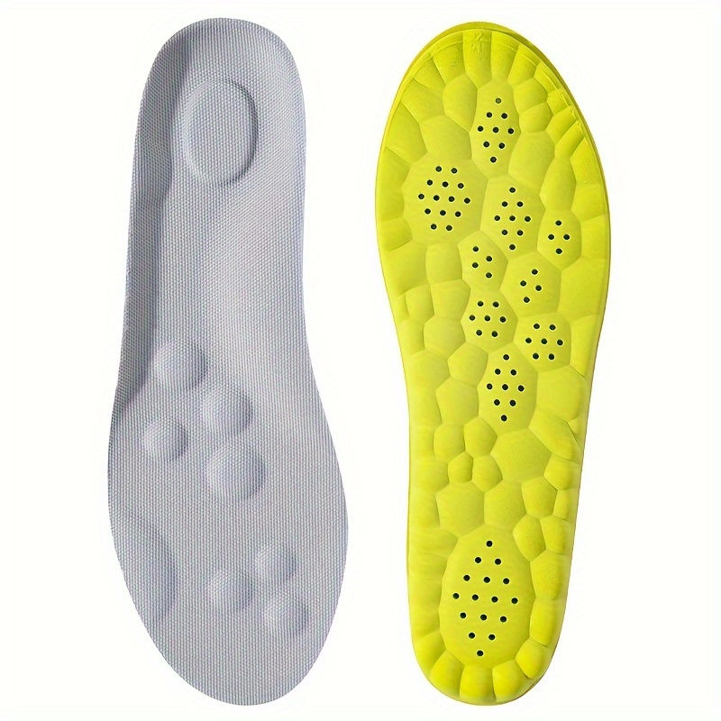 Thumbnail: 1Pair/2Pairs/4Pairs High Elasticity Latex Sport Insoles Soft Shoe Pads Arch Sup