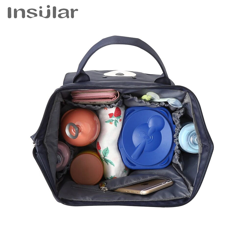 Thumbnail: Insular New Cartoon Design Diaper Bag Backpack Waterproof Mommy Bag For baby 