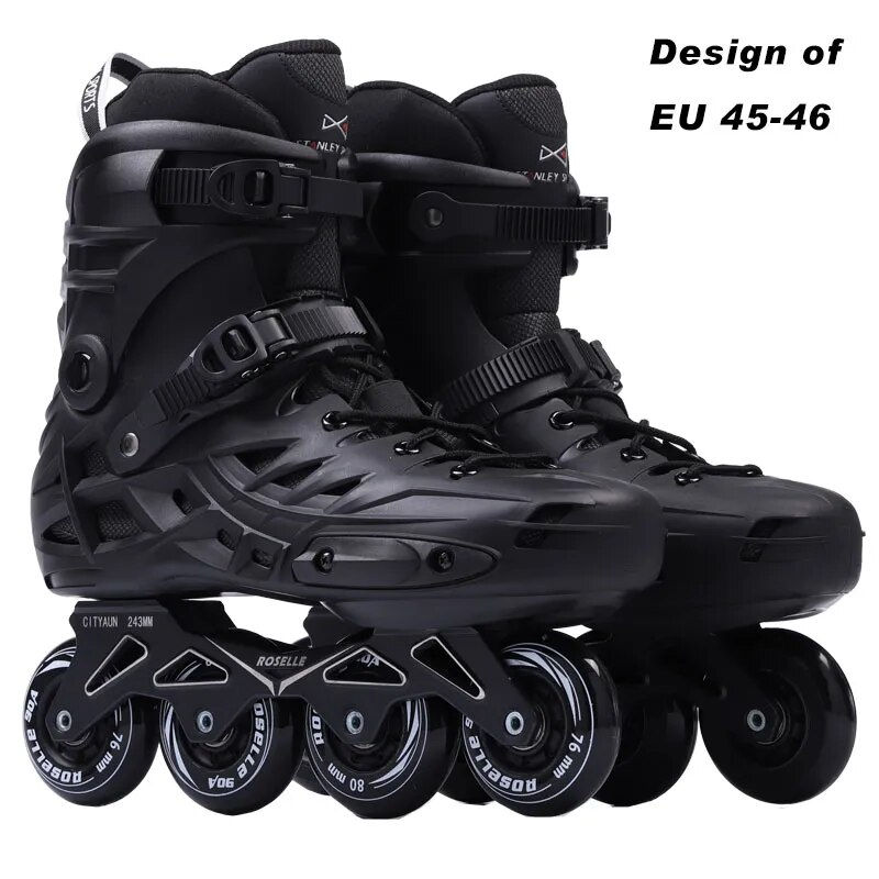 Thumbnail: Inline Speed Skates Shoes Hockey Roller Skates Sneakers Rollers Women Men