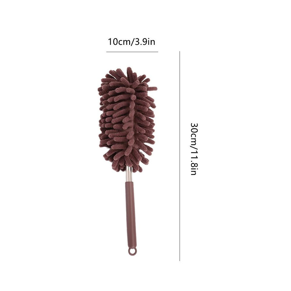 Thumbnail: Microfiber Duster Cleaning Brush Dust Cleaner Bendable Handle Soft Ceili