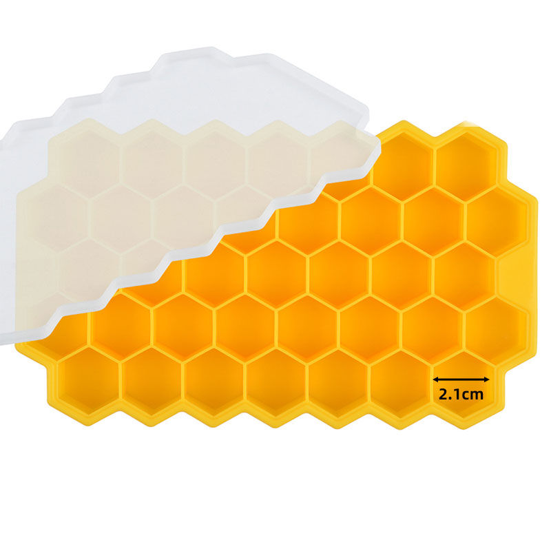 Thumbnail: SILIKOLOVE Creative Honeycomb Ice Cube Maker Reusable Trays Silicone Ice cube 
