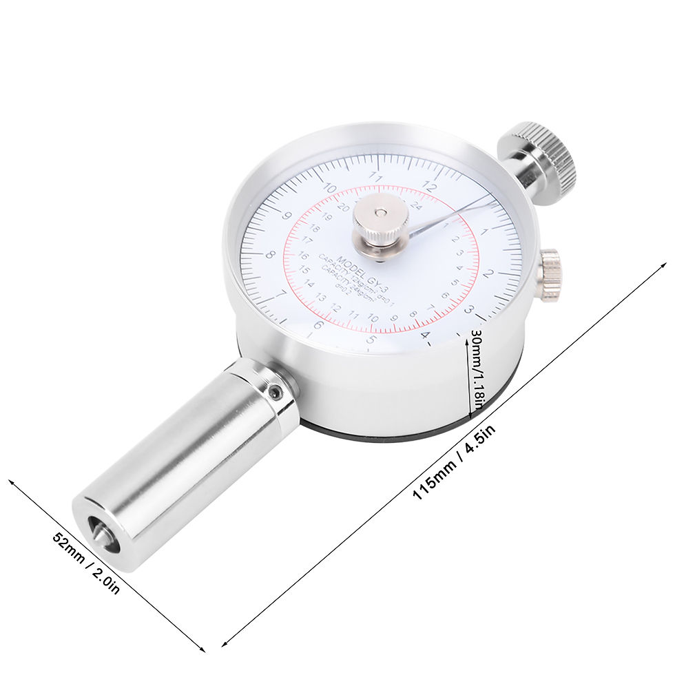 Thumbnail: GY‑03 Fruit Penetrometer Sclerometer Farm Fruit Hardness Tester Machine with 2