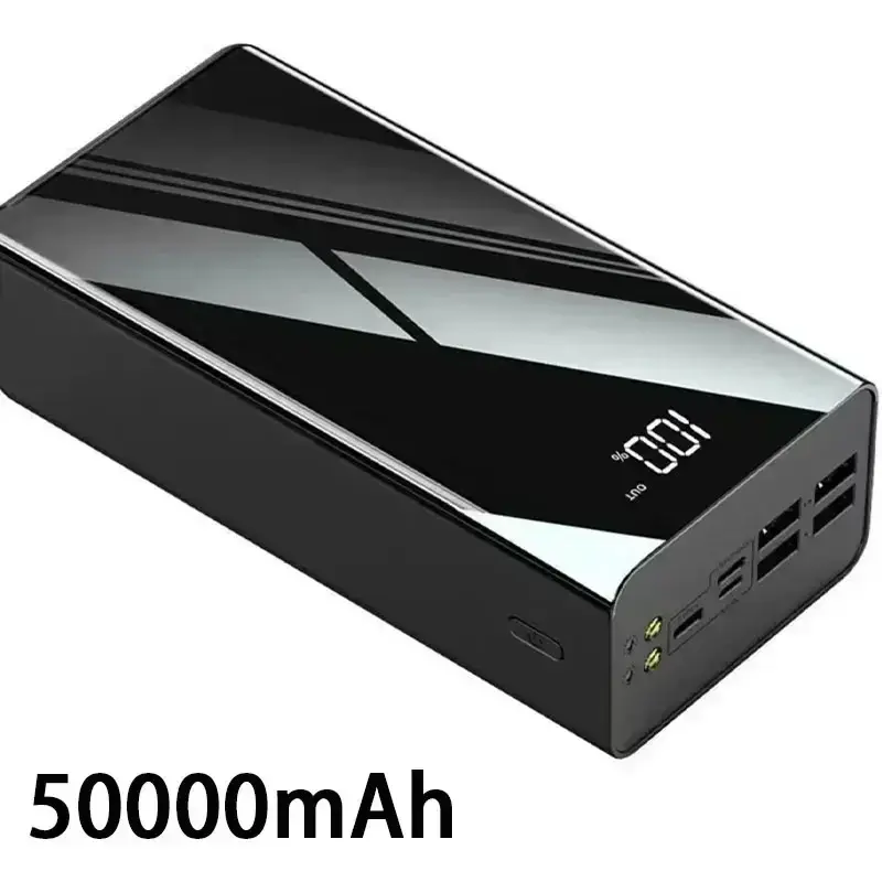 Thumbnail: Power Bank 200000mAh Portable Fast Charging PowerBank 100000 mAh 4 USB 