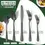 Thumbnail: 60 Pieces Cutlery Set with Drawer Storage Box Including Knives, Forks Spoons  