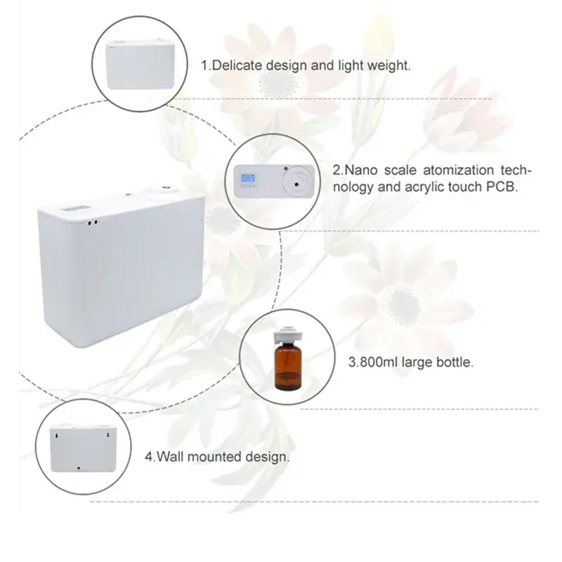 Thumbnail: 4000m³ Electric Aroma Diffuser Perfume Essential Oils Flavoring Air Freshener