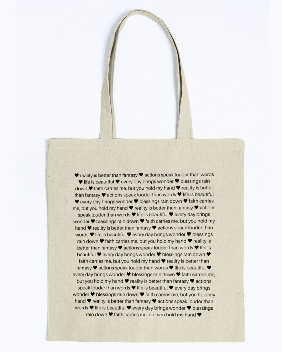 Thumbnail: Sentimental Lightweight Canvas Tote