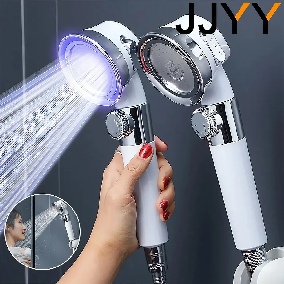 Thumbnail: Pressurized shower head High pressure booster water saving Adjustable bathroom 