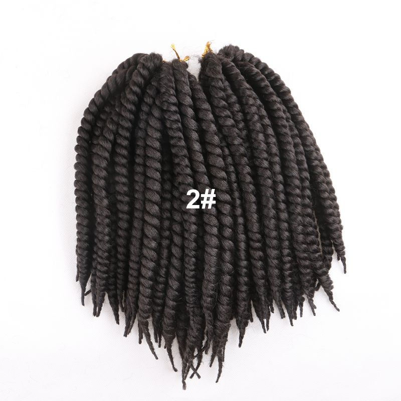Thumbnail: Luxury for Braiding 12" 12strands/Pack 4packs/Lot  Ombre Brown C