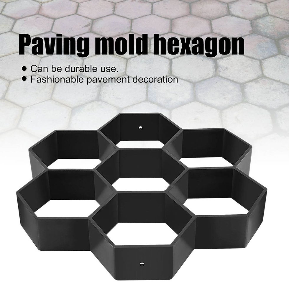 Thumbnail: Garden Walk Pavement Mold DIY Manually Paving Cement Brick Stone Road 