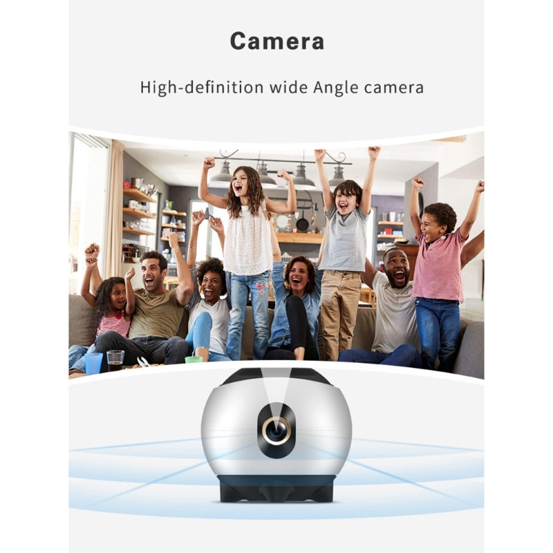 Thumbnail: Auto Face Tracking Phone Stand, 360 Rotate Face Body Recognition