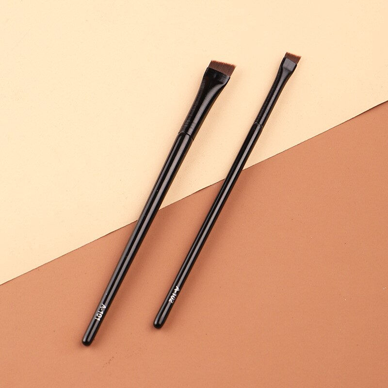 Thumbnail: Super Thin Eyebrow Brush Eyeliner Brush Synthetic Hair Angled Sharp Fine Eye 