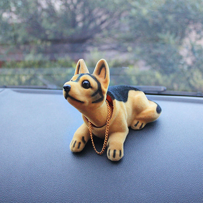 Thumbnail: Car Doll Husky Beagle St Bernard Shepherd Shake Head Dog Decoration Car 