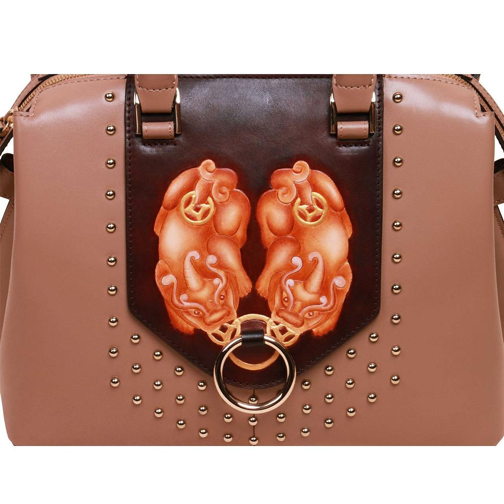 Thumbnail: PX (PiXiu) Small Brown Satchel