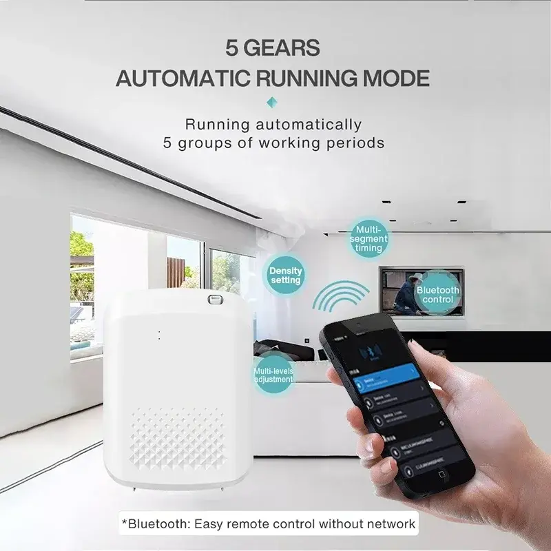 Thumbnail: Aroma Diffuser Perfume Diffuser Bluetooth Intelligent Scent Machine For Home 