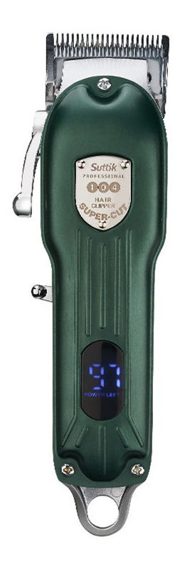 Thumbnail: Gold Aluminum Professional Hair Clippers Electric Cordless LCD