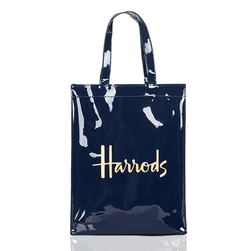 Thumbnail: Simple Stylish PVC Reusable Shopping Purses Luxury Brand Eco Friendly 