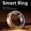 Thumbnail: R02 Smart Ring Military Grade Titanium IP68 & 3ATM Waterproof Sleep Heart Rate 