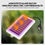 Thumbnail: 1/2PCS Portable Solar Charger Portable Solar Charger-USB Output for Outdoor Use 