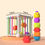 Thumbnail: Baby Shape Sorting Toys Children Montessori Educational Toys Colorful Sensory