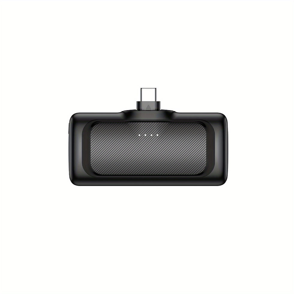 Thumbnail: Mini Portable Charger 22.5W Fast Charging 5000mAh USB-C Dual Power Mode 