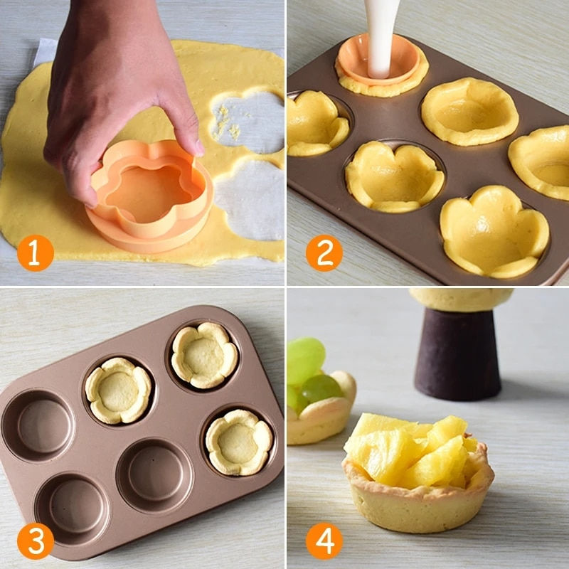 Thumbnail: Creative Cake Dessert Cup Molder Pastry Molds Moule Gateaux Patisserie Cupcake 
