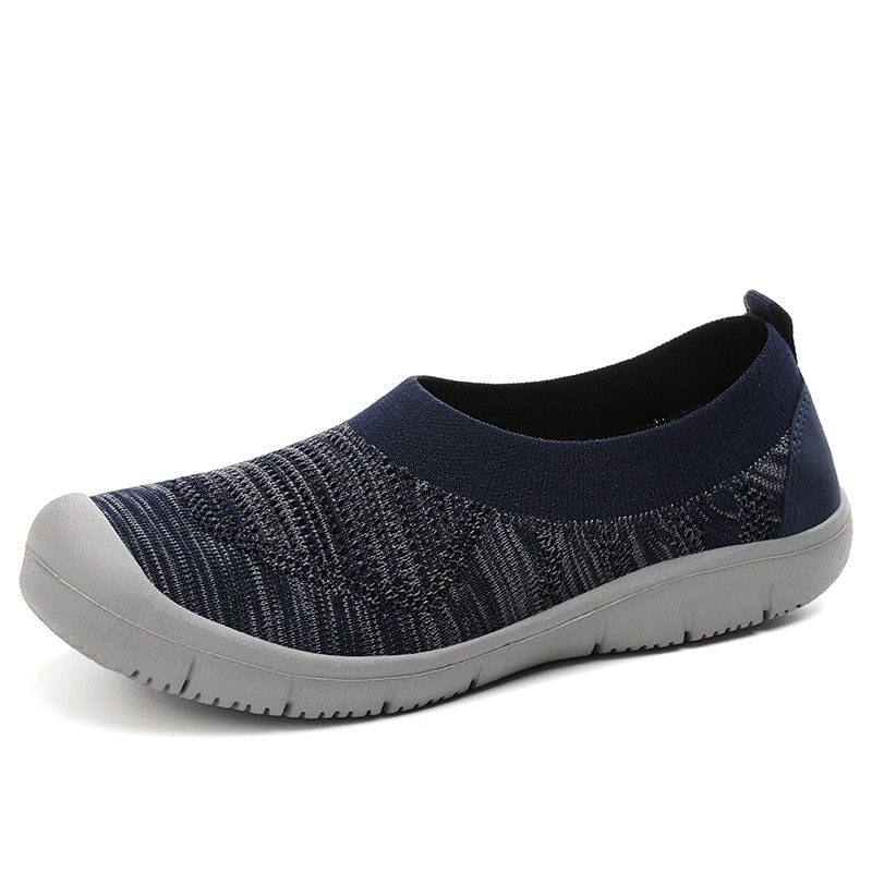 Thumbnail: STRONGSHEN Women Shoes Breathable Mesh Sneakers Ballet Flats Ladies Slip 