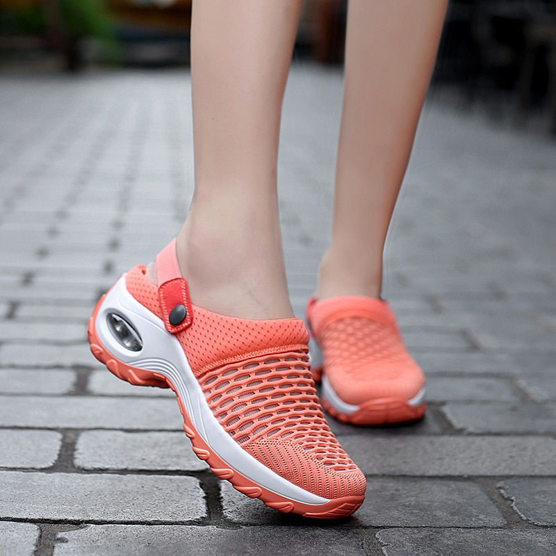 Thumbnail: STRONGSHEN  New Women Shoes Casual Increase Cushion Sandals Non-slip Platform 