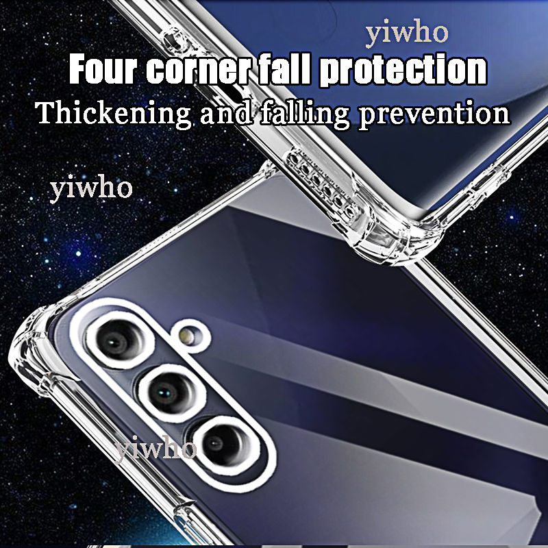 Thumbnail: Luxury Clear Phone Case for Samsung Galaxy A15 5G A25 4G A35 A55 A05 A05S 
