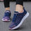 Thumbnail: Women Casual Shoes Fashion Breathable Walking Mesh Flat Shoes Sneakers 
