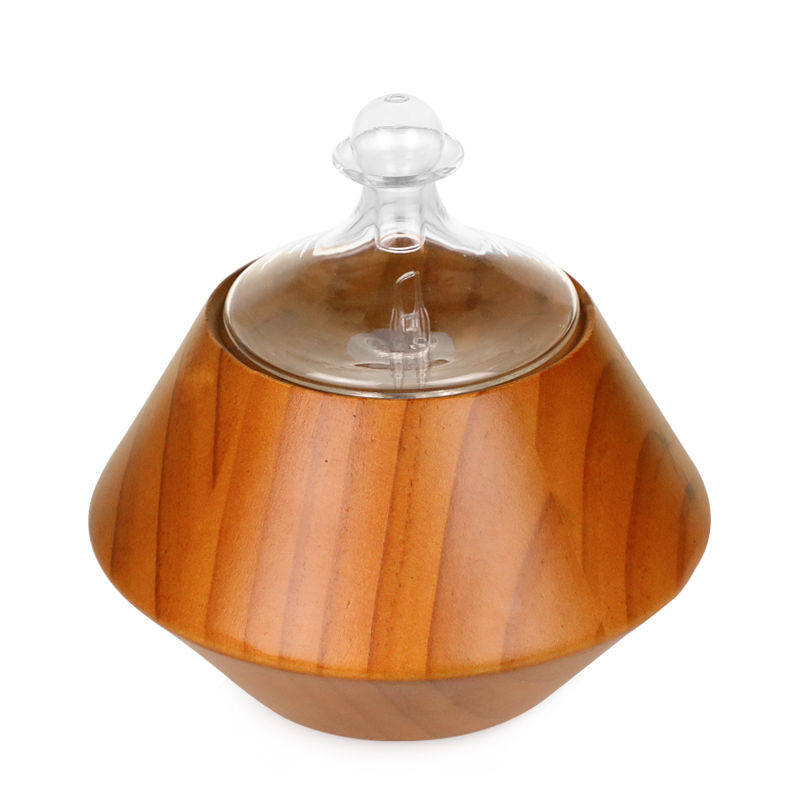 Thumbnail: 2021 Waterless Mini Essential Oil Wood Diffuser Home Air Fragrance Yoga Girl