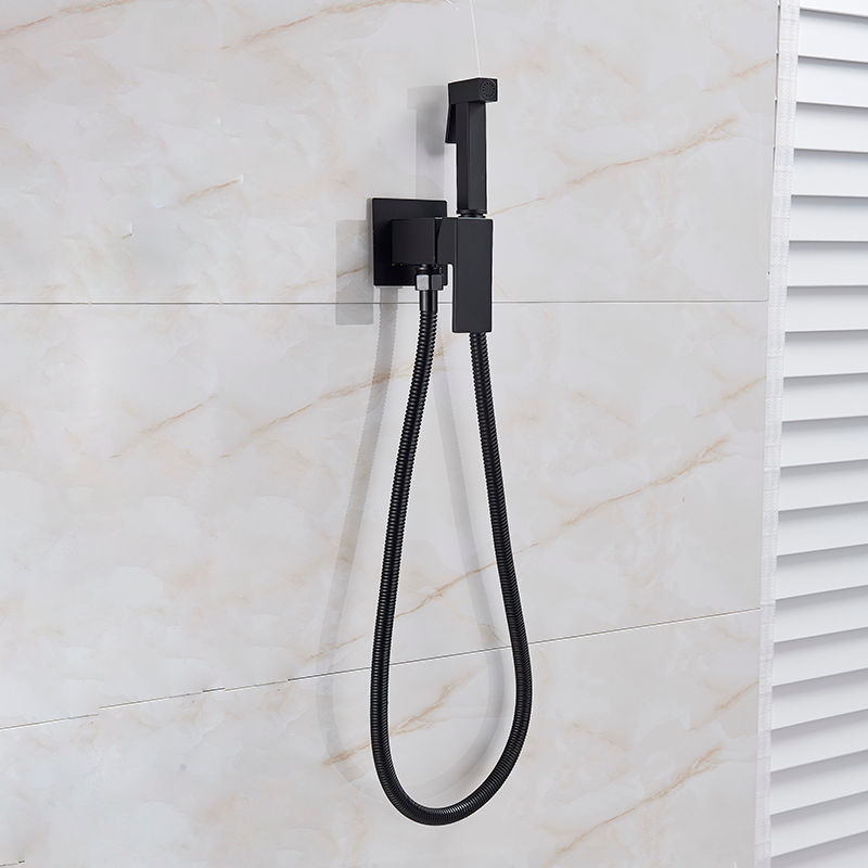Thumbnail: Gold Brass Bathroom Bidet Faucet Rose Gold High Pressure Bidet Sprayer 