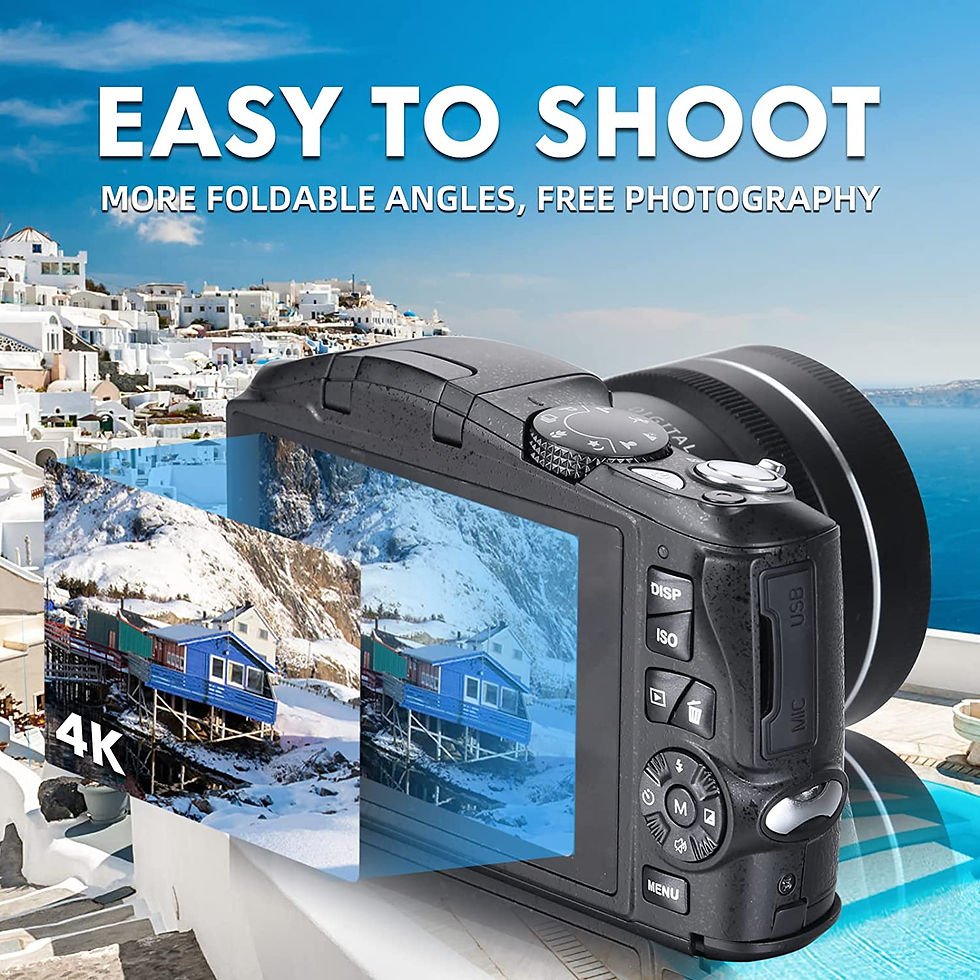 Thumbnail: NBD 4K Digital Camera for Photography and Video 48MP Vlogging Camera 52mm 